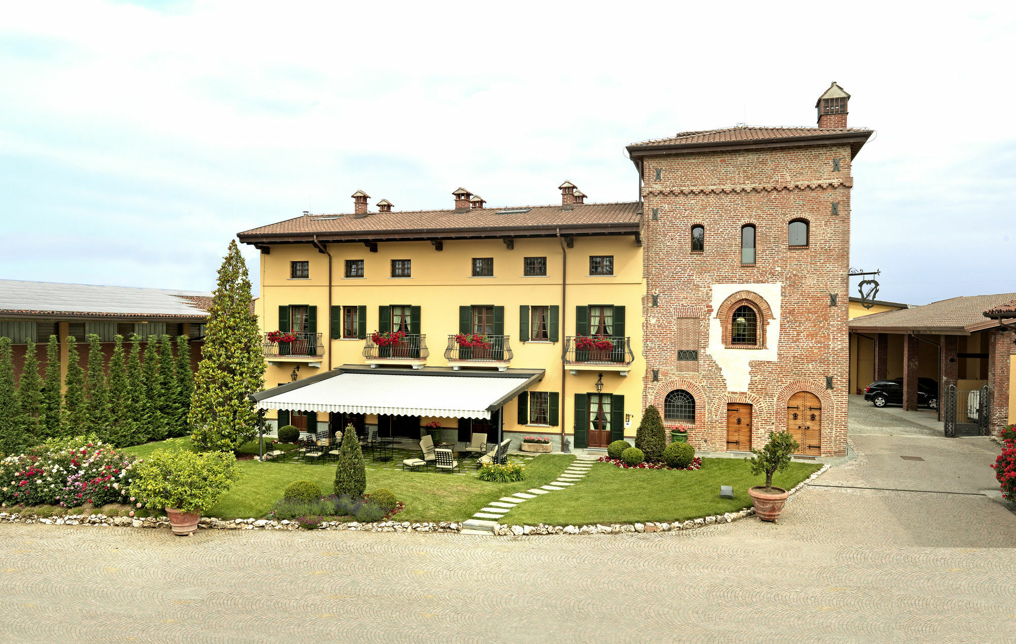 La Torre Dei Canonici Lumellogno ภายนอก รูปภาพ